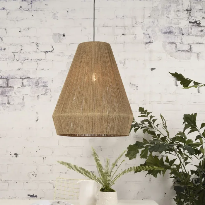 GOOD & MOJO Iguazu colgante cono natural Ø 50cm