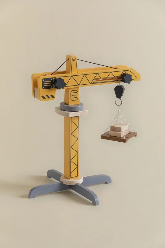 Grúa de Madera Filburt Kids Mostaza – SKLUM