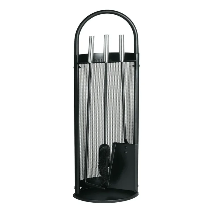 Herramientas para chimeneas 4 pz antracita
