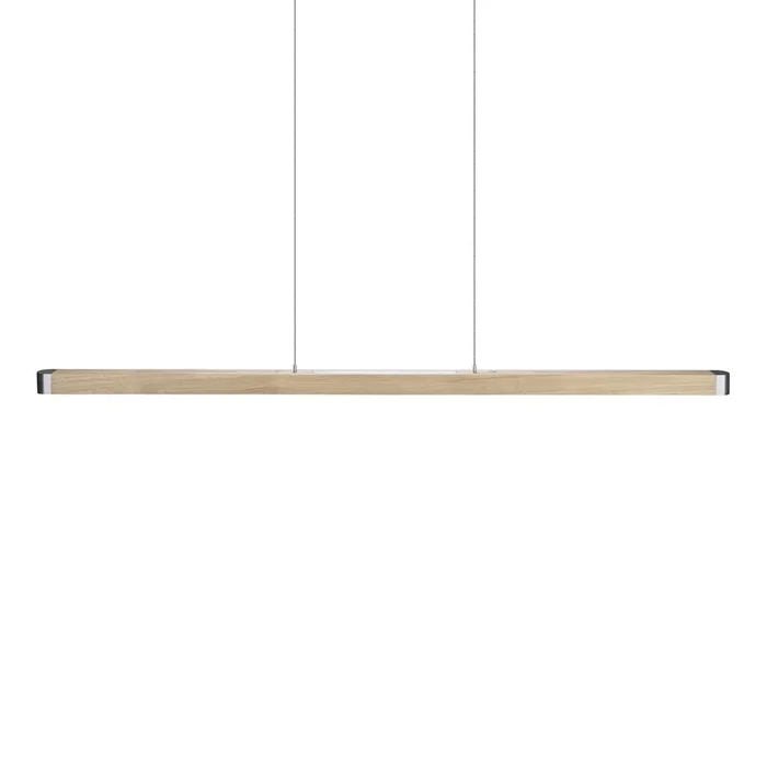 HerzBlut Novelie colgante LED, roble natural