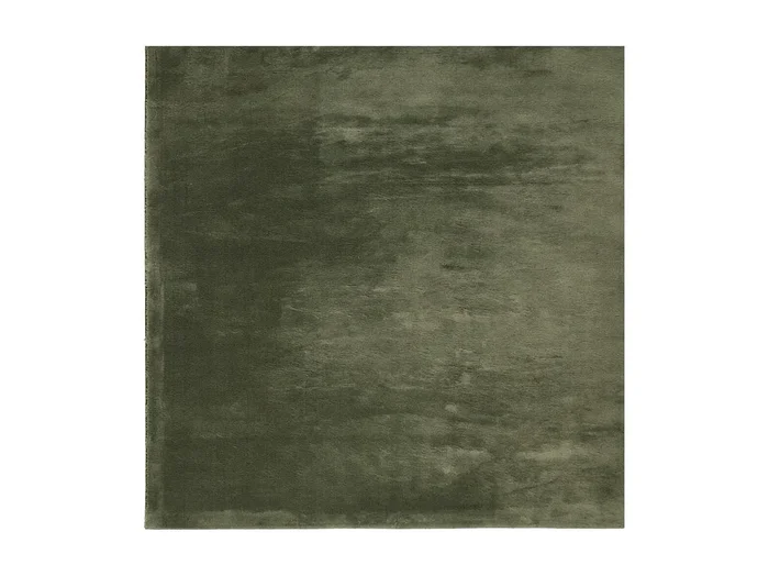 Hester Alfombra pelo corto suave lavable HUARTE verde bosque 240x240cm