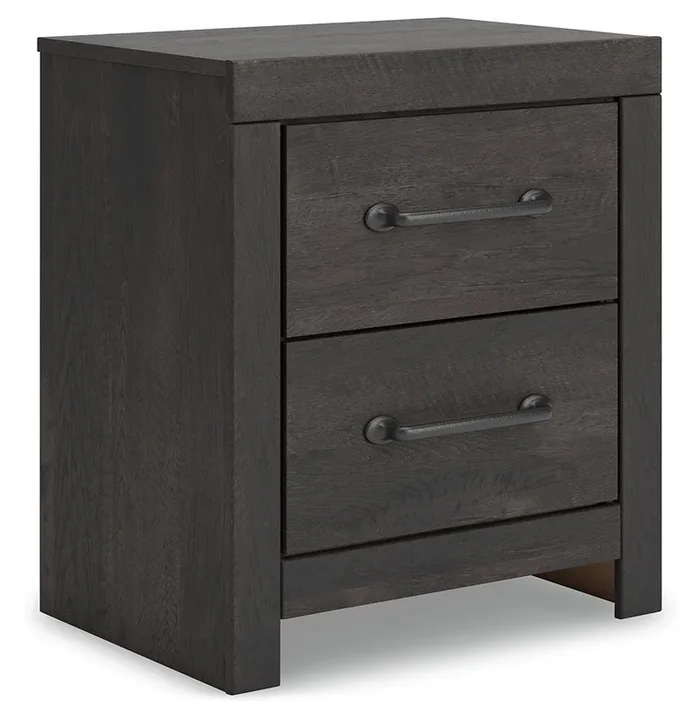 Hollivern Dark Gray Nightstand