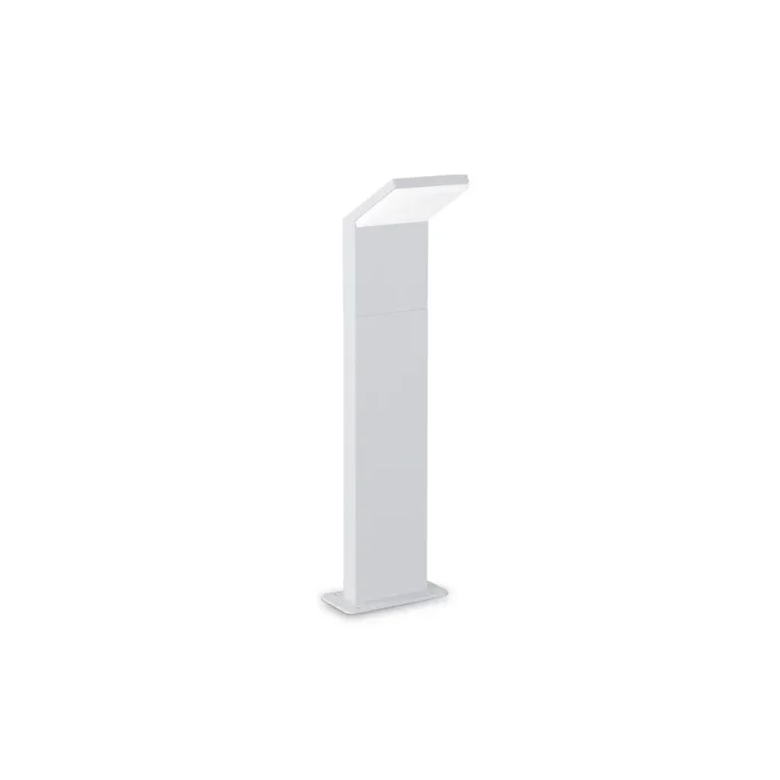 Ideal Lux Bolardo luminoso LED Style blanco, altura 50 cm aluminio 3.000 K