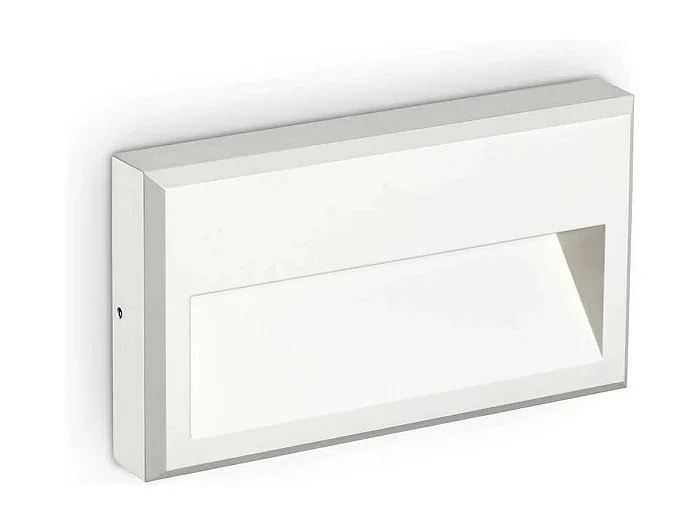 Ideal Lux FEBE Aplique LED empotrable para exterior integrado Blanco 630Lm 4000K IP65