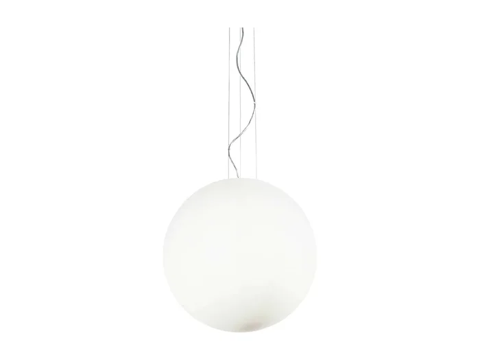 Ideal Lux Mapa Bianco – Lámpara colgante de techo extragrande con 1 luz blanca, E27