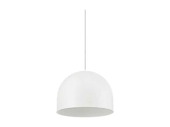 Ideal Lux Tall – 1 luz colgante de techo tipo domo blanco