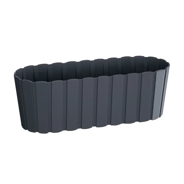 Jardinera para balcón BOARDEE BASIC 4,9L., dimensiones (mm) 383x144x130, color Antracita