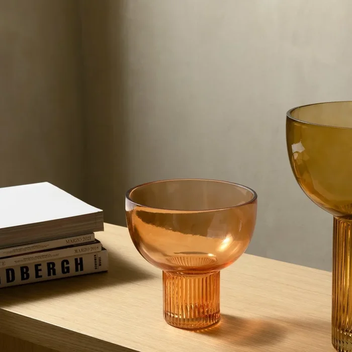 Jarrón pequeño Cup Natural – Kenay Home