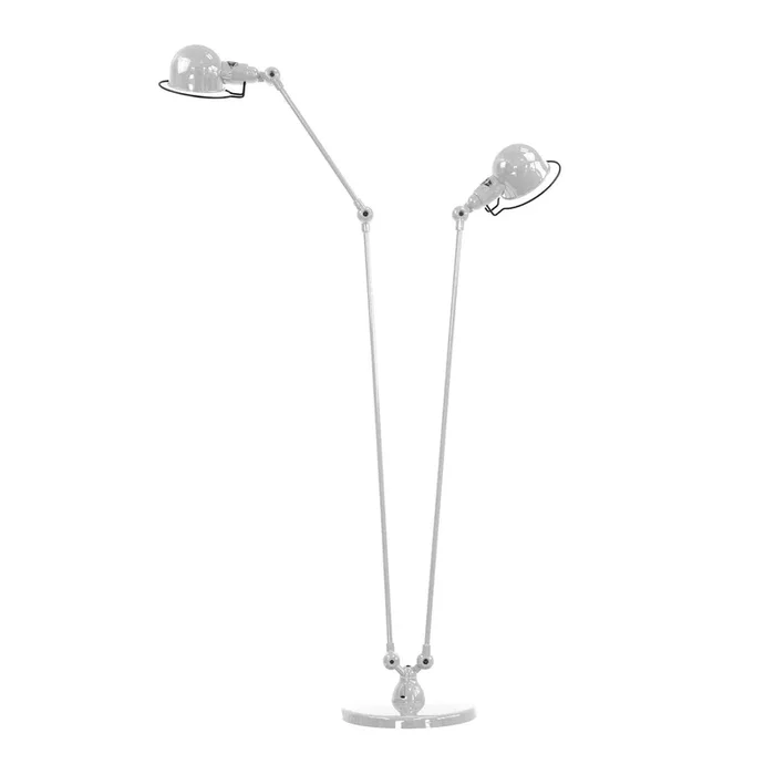 Jieldé Signal SI8380 lámpara de pie, 2 luces gris