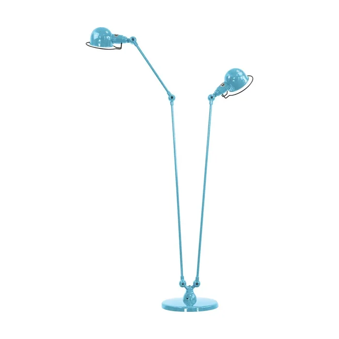 Jieldé Signal SI8380 lámpara pie, 2 luces azul