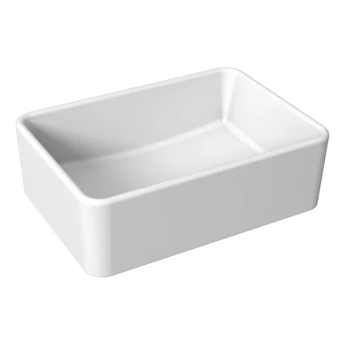 JIKA H8184230001121 – Lavabo sobre encimera CUBITO 50×35 cm cerámica/blanco