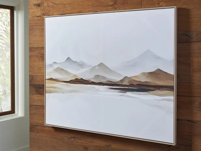 Karalen White/Gray/Brown Wall Art
