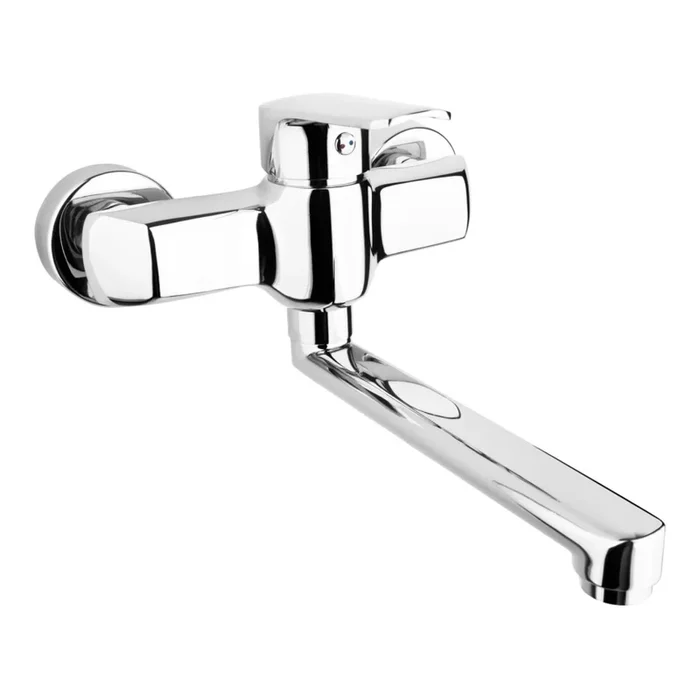 KFA Armatura 4510-810-00 – Grifo de lavabo GERMAN cromo brillante
