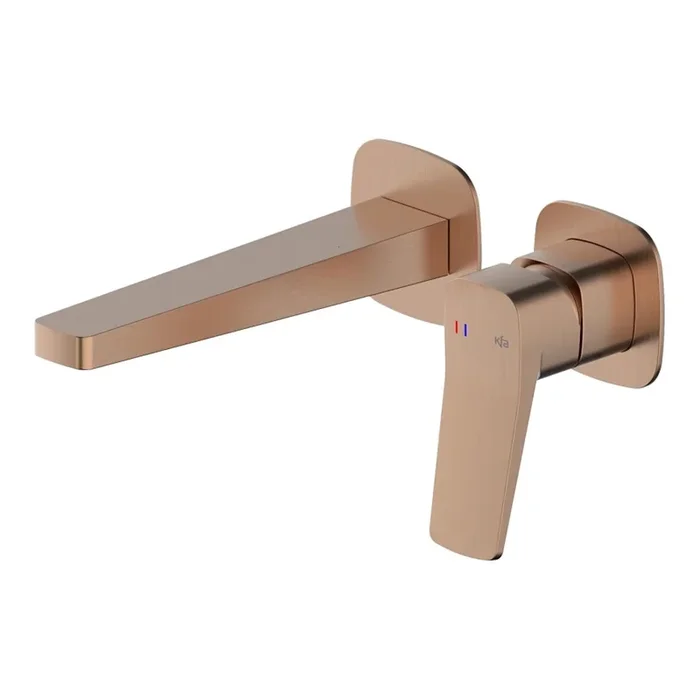 KFA Armatura 4529-810-34 – Grifo para lavabo para instalación empotrada MALAGA oro rosa