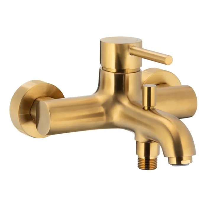 KFA Armatura 5034-010-31 – Grifo de bañera MOZA oro cepillado