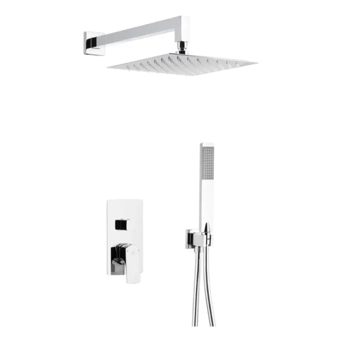 KFA Armatura 5539-511-00 – Grifería de ducha con grifo empotrado MOKAIT cromo brillante