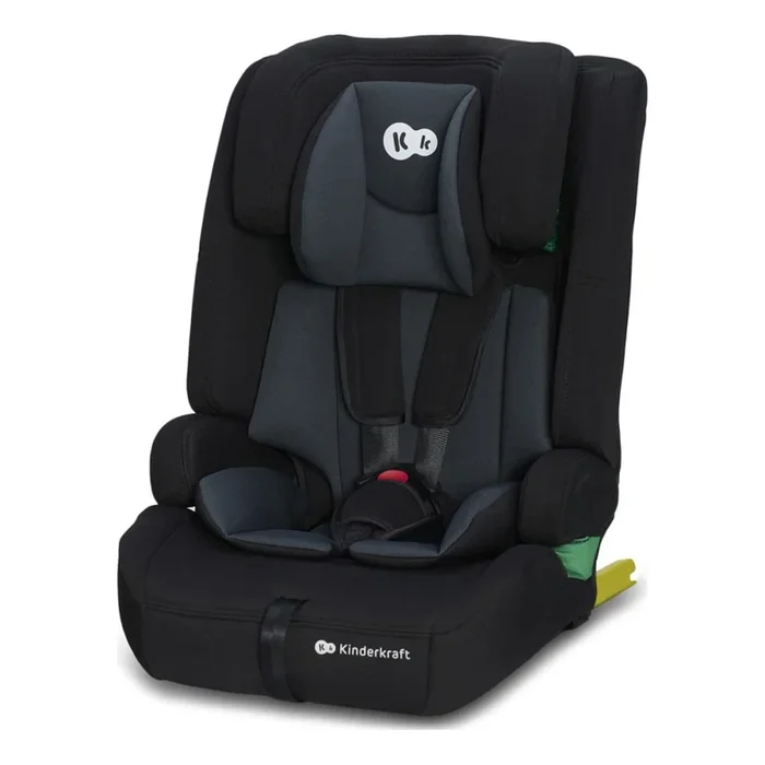 KINDERKRAFT – Silla para coche SAFETY FIX 2 i-Tamaño (76-150 cm) negro