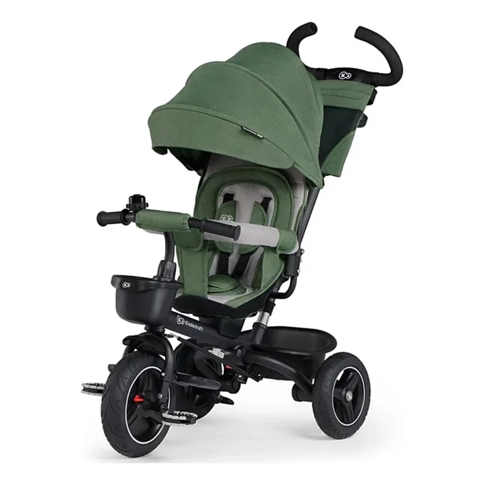KINDERKRAFT SELECT – Triciclo infantil SPINSTEP Premium verde