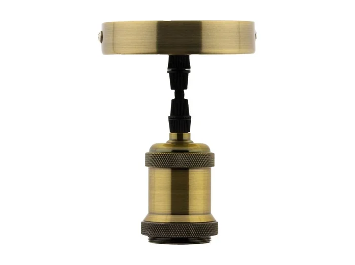 Kit de suspensión de metal cobre moderno sin pantalla – Zenitech