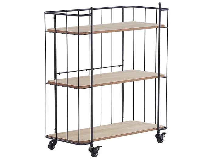 Kitchen Trolley GABBS Metal Black