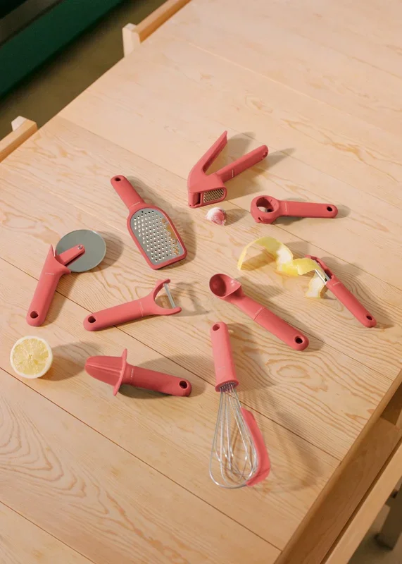 KITCHENWARE STUDIO – Pack de 9 utensilios de cocina