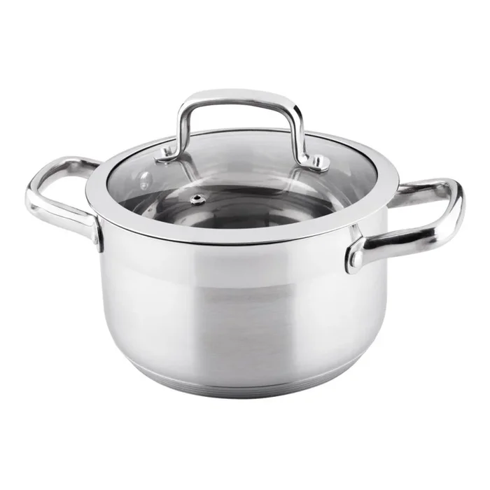 Lamart – Olla con tapa 20 cm acero inoxidable