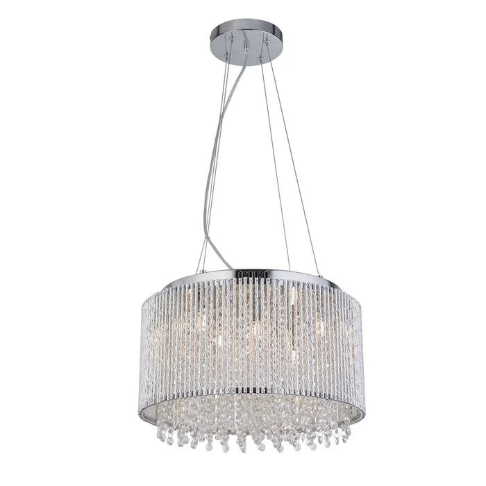 Lámpara colgante Elise II, 8 luces