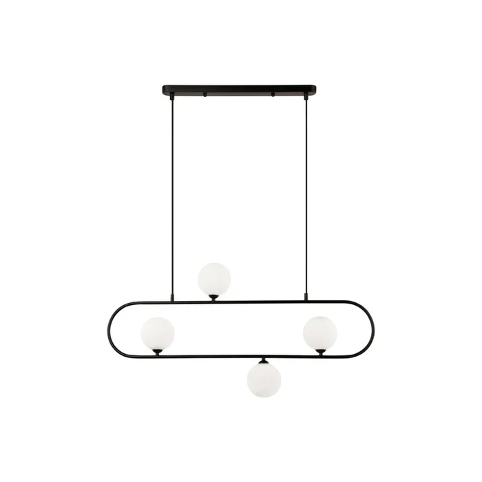 Lámpara colgante Fancy, 4 luces