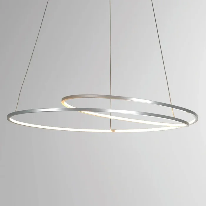 Lámpara colgante LED Arroba afiligranada atenuable