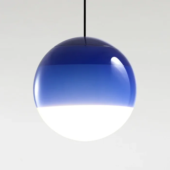 Lámpara colgante LED MARSET Dipping Light Ø 30 cm azul