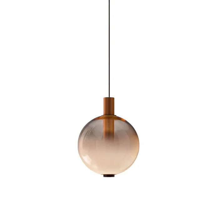 Lámpara colgante LED OLEV BEAM STICK NUANCE, rosa, Ø 20 cm, 927