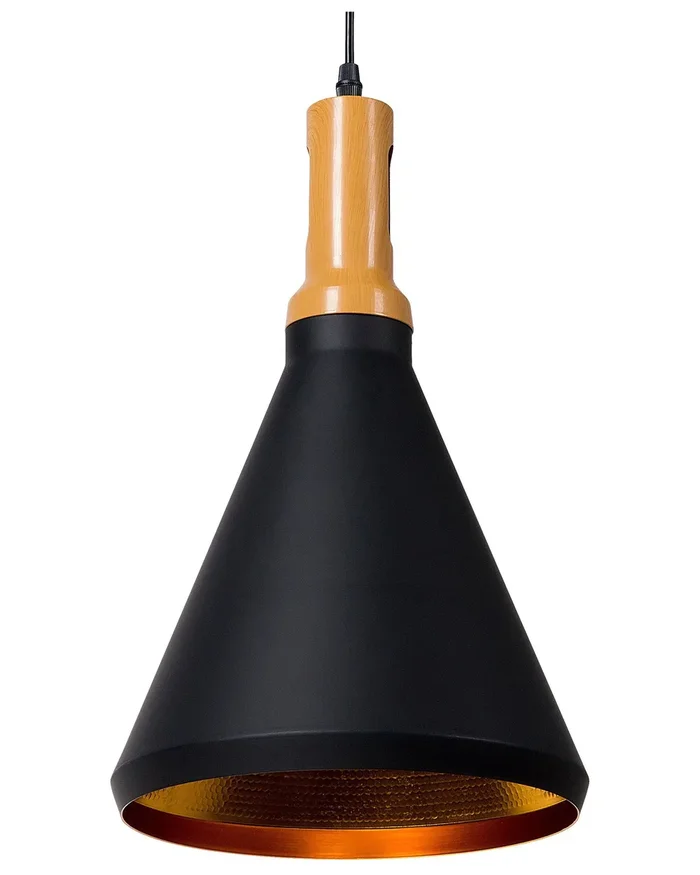 Lámpara colgante MACKENZIE Metal Negro