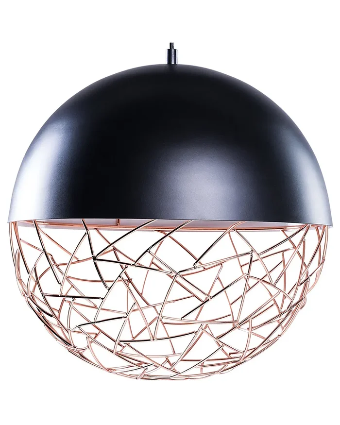 Lámpara colgante PADMA Metal Negro