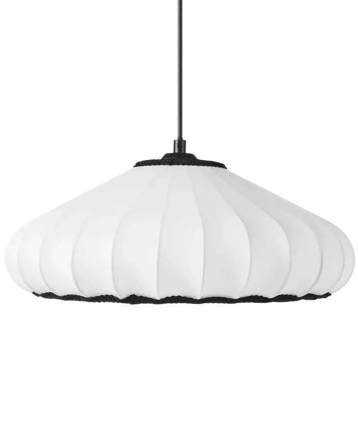 Lámpara colgante ZULIA Material sintético Blanco