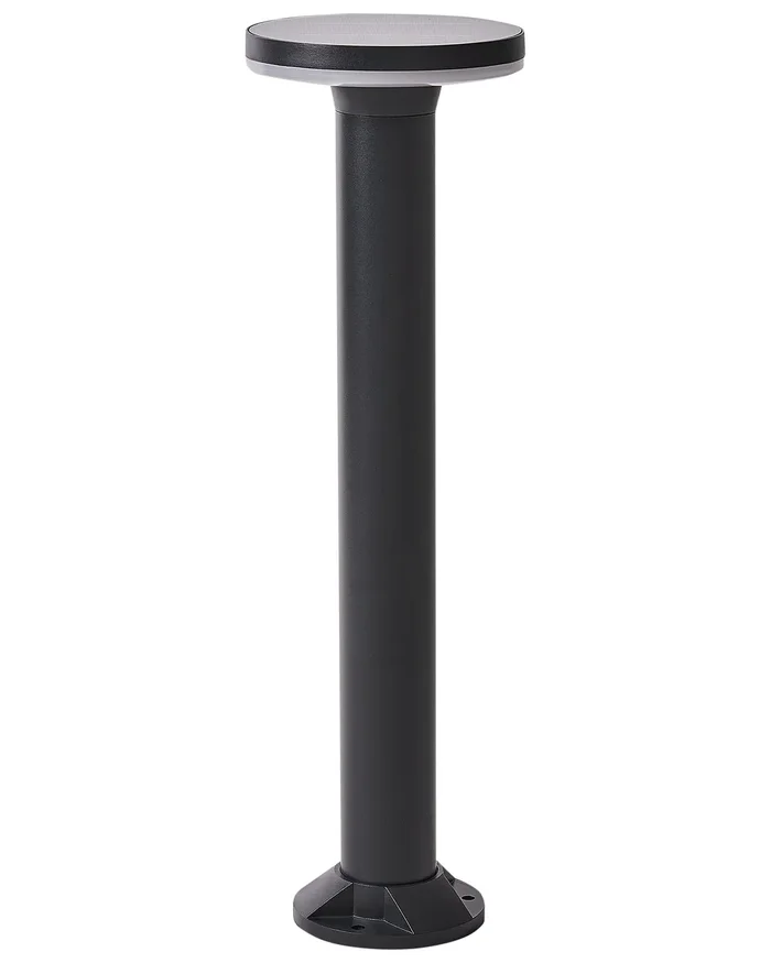 Lámpara de bolardo LED solar TARKIO Negro