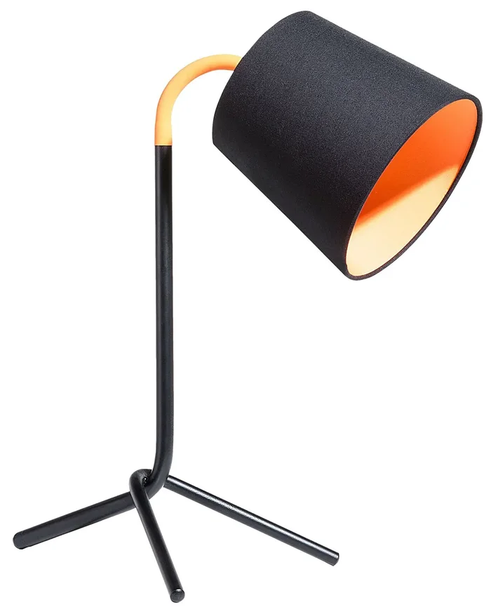 Lámpara de escritorio MOOKI ajustable Metal Negro