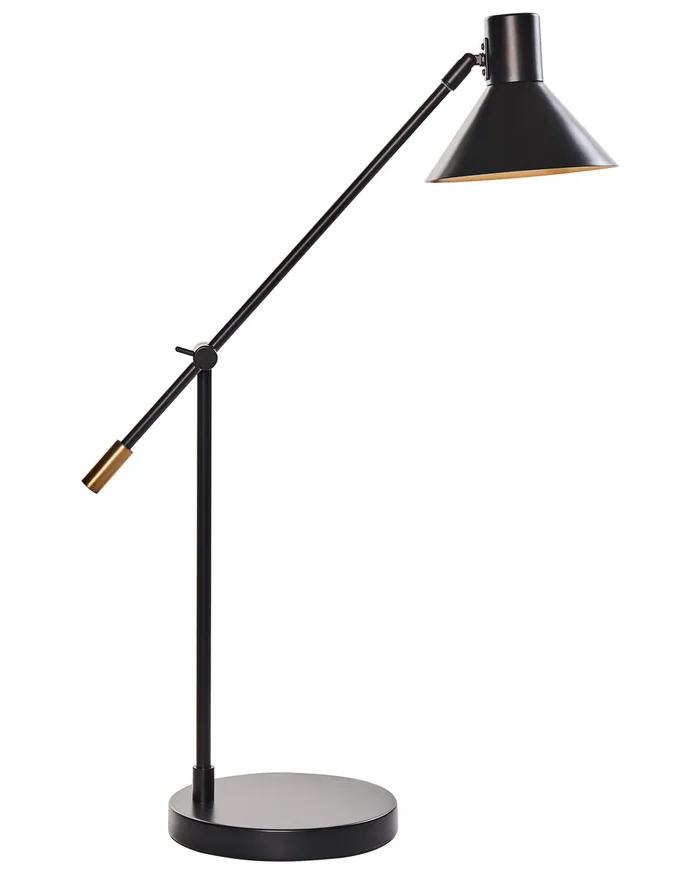 Lámpara de escritorio PINKEEN Metal Negro