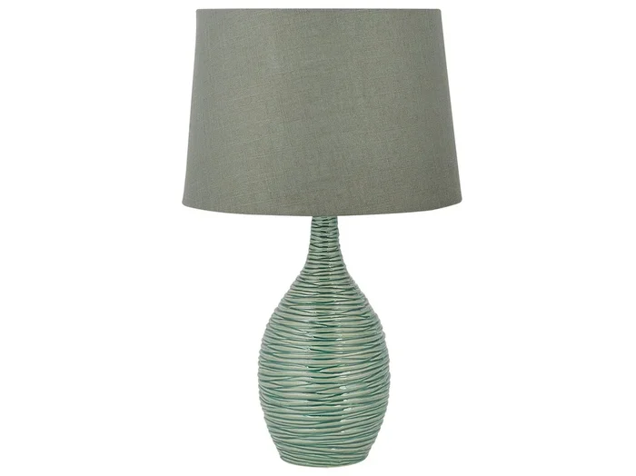 Lámpara de mesa ATSAS Cerámica Verde oscuro