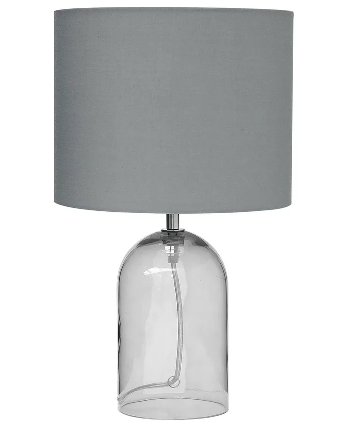 Lámpara de mesa DEVOLL Vidrio Gris