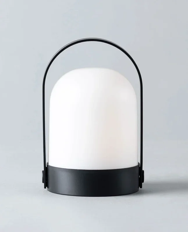 Lámpara de Mesa LED Inalámbrica de Exterior Bela Negro – The Masie