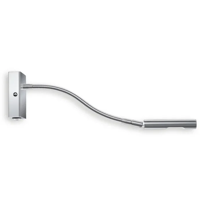 Lámpara de pared LED MODEL mate níquel