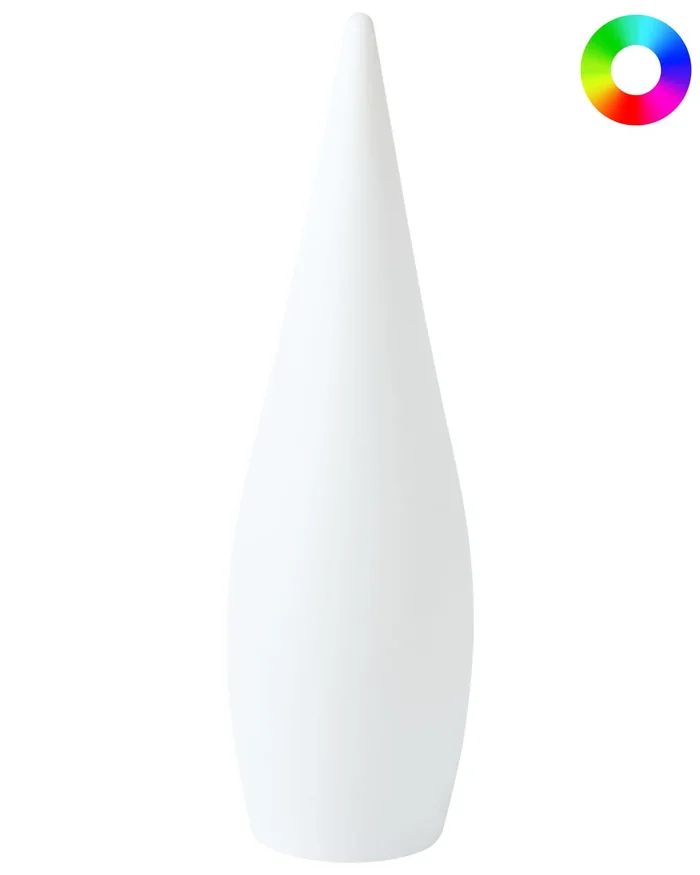 Lámpara de pie LED para exterior VULETAS Blanco