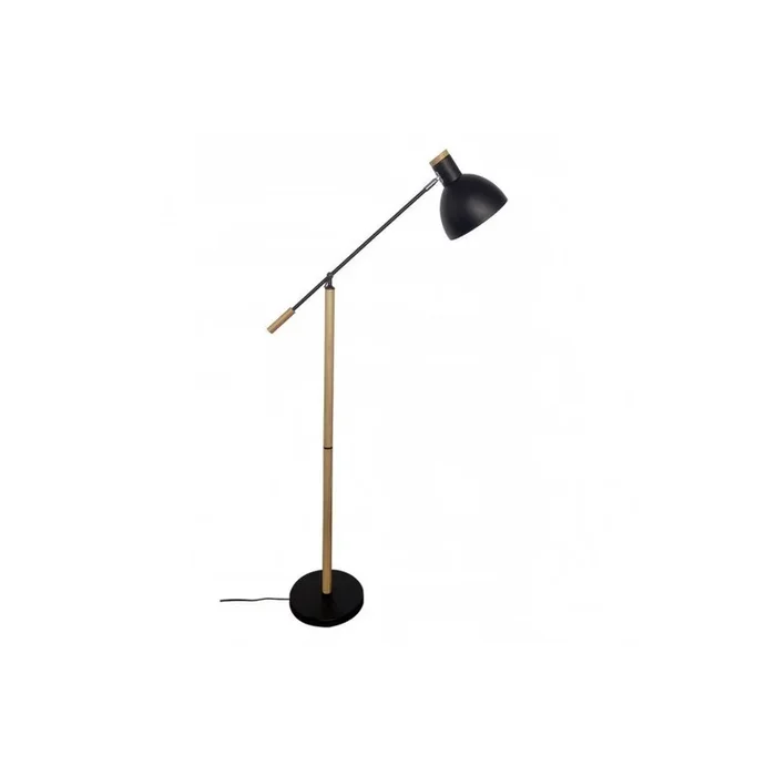 lampara de pie madera color natural serie biel 25cm
