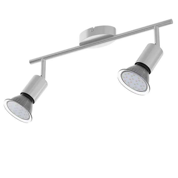 Lámpara de techo Amaryllis metal 2 focos ajustables 360°
