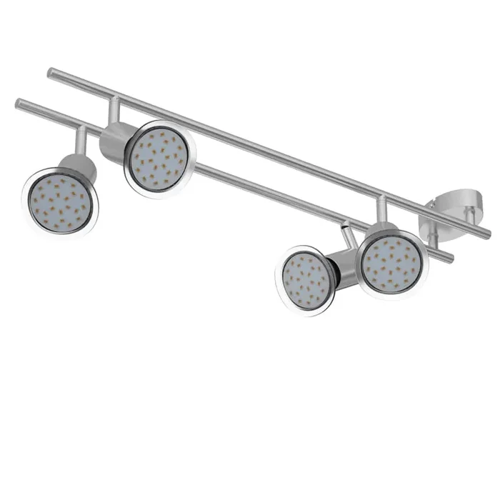 Lámpara de techo Amaryllis metal 4 focos ajustables 360°