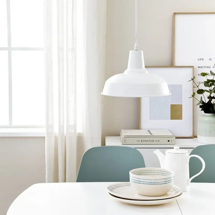 Lámpara de techo blanca Nova Blanco – Kenay Home