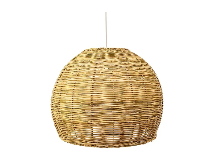 Lámpara de Techo de Ratán -Lámpara Colgante Diseño Boho Bali – Paon