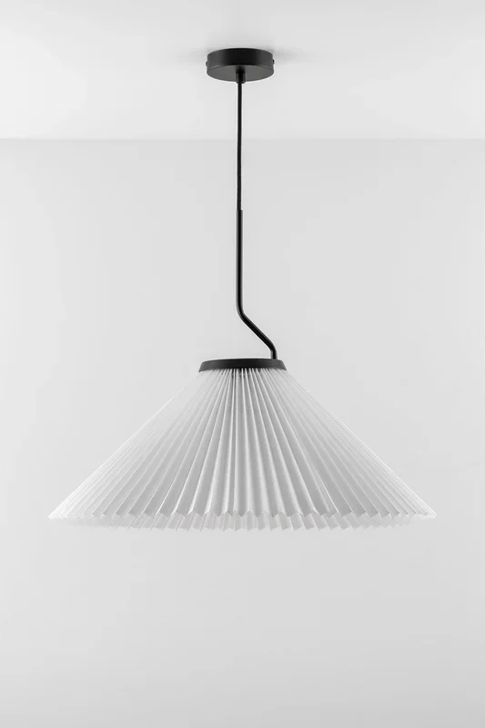 Lámpara de Techo en Metal y Tela Suellen Ø56 cm – SKLUM