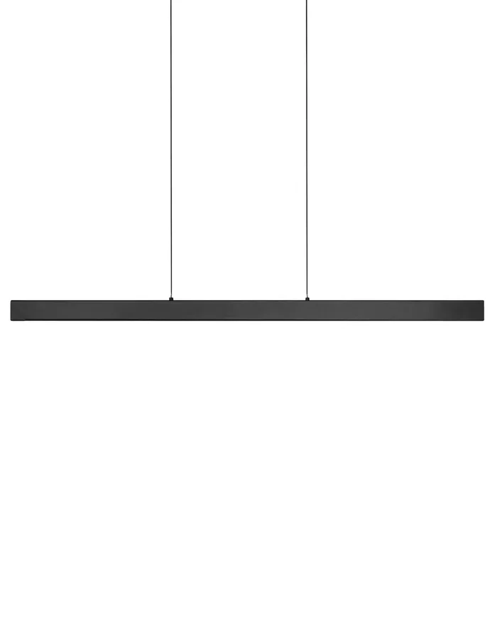 Lámpara LED colgante ARENAS con mando Negro