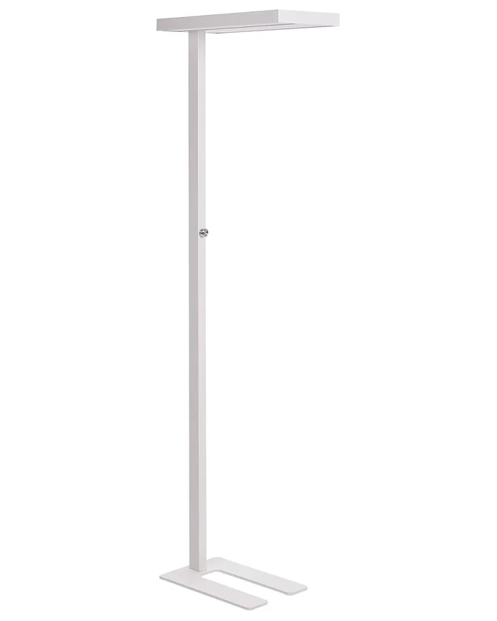 Lámpara LED de pie TAURUS con regulador de intensidad Metal Blanco